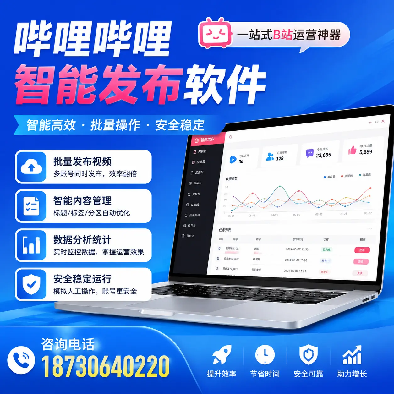 如何通过哔哩哔哩智能发布软件提升 天津 企业曝光率